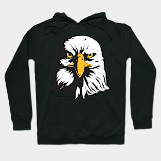 American eagle - bald eagle face design Hoodie